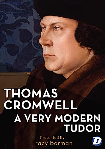 DVD cover featuring a portrait of Thomas Cromwell with text details.