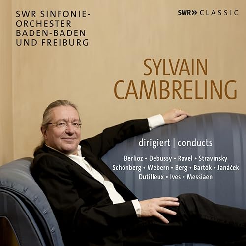 CD cover featuring conductor Sylvain Cambreling and orchestra details.