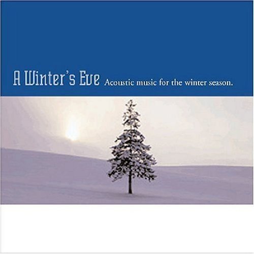 A CD cover featuring a snow-covered tree in a winter landscape with blue header.