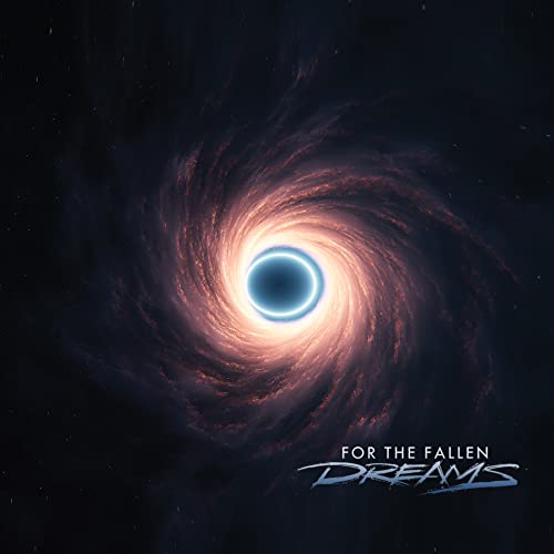 CD cover art: swirling nebula with a central bright void and band logo.