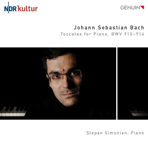 CD cover featuring pianist Stepan Simonian and sheet music details.