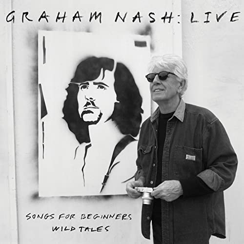 Graham Nash album cover with a portrait and man in a jacket.