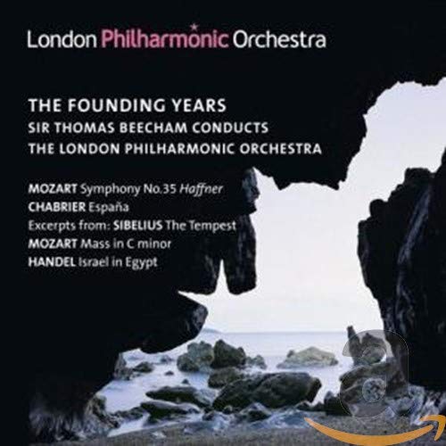 CD cover for London Philharmonic Orchestra featuring a coastal landscape.
