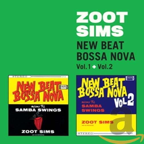 CD cover for Zoot Sims’ “New Beat Bossa Nova Vols. 1 & 2.”