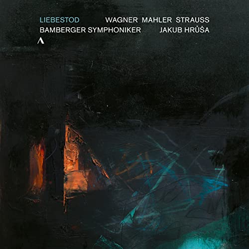 CD cover for Bamberger Symphoniker performing Wagner, Mahler, and Strauss.