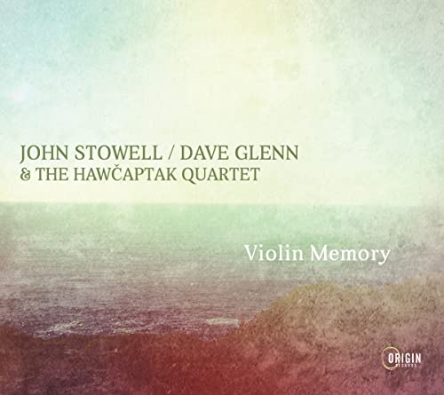 CD cover for “Violin Memory” by Dave Glenn & John Stowell.