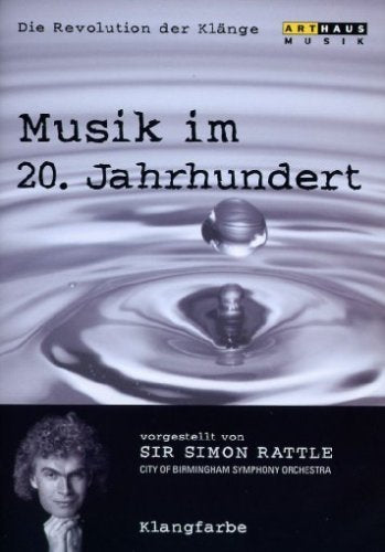 A DVD cover featuring a water droplet and a man's portrait, with German text.