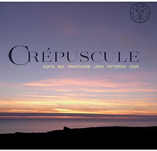 CD album cover with serene sunset over water and "Crépuscule" title.