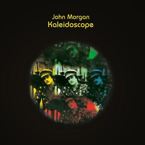 CD cover for John Morgan’s “Kaleidoscope” featuring a kaleidoscopic image of people.