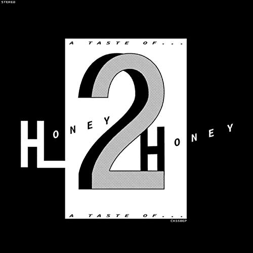 Black and white album cover with the number 2 and text "Honey 2 Honey".