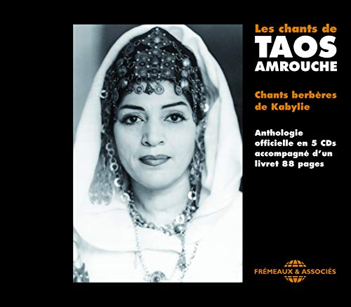 CD cover featuring a portrait of Taos Amrouche in traditional Kabyle attire.