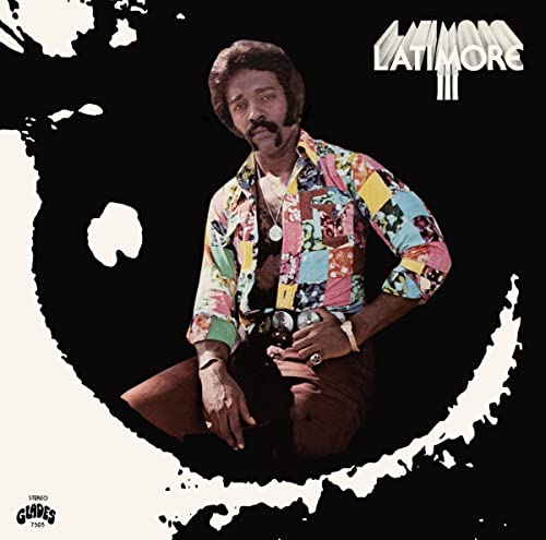 Latimore III vinyl album cover featuring a portrait of the artist.