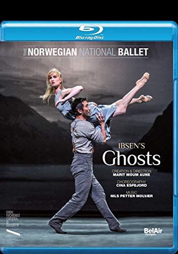 Ballet cover with man holding woman in a dance pose on a Blu-ray disc case.