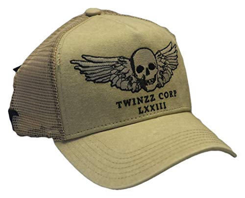 Twinzz Winged Skull Mesh Baseball Cap