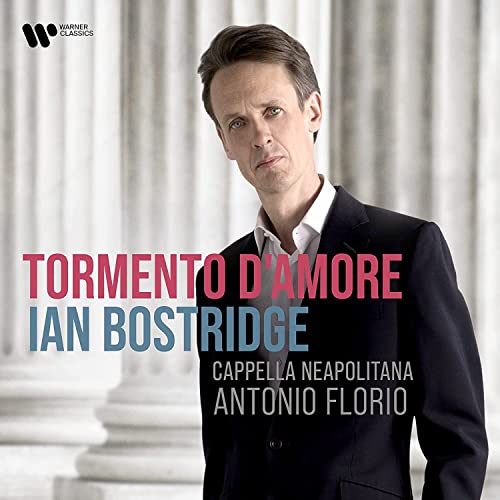 CD cover featuring portrait of Ian Bostridge in a dark suit.