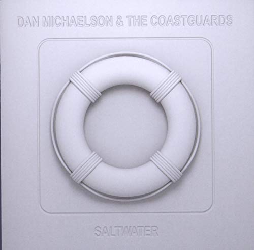 CD cover for "Saltwater" featuring a white life preserver on white.