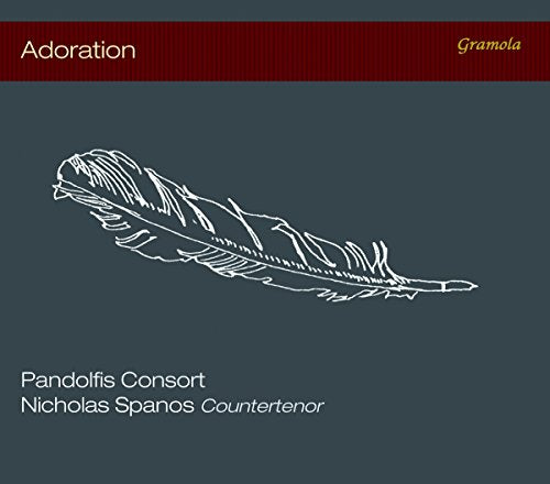 "CD cover featuring a white feather on a dark grey background."