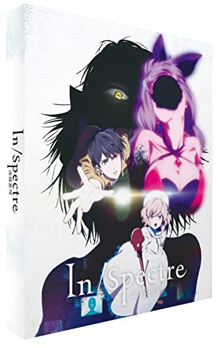 In/Spectre Season 1 Blu-ray cover featuring anime characters in shadowy scene.