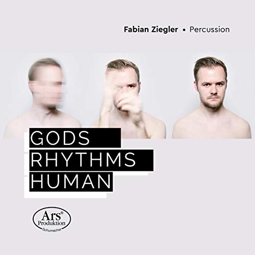 CD cover with three blurred and clear images of a shirtless man.