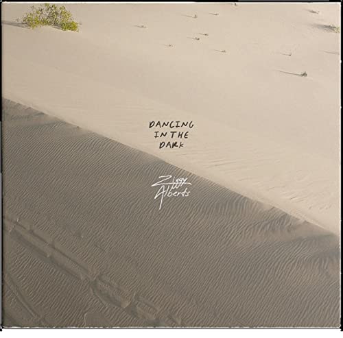 CD cover for Ziggy Alberts’ “Dancing In The Dark” with desert scene.