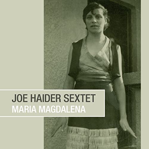 Vintage-style CD cover featuring a woman in a dark dress, text overlay.