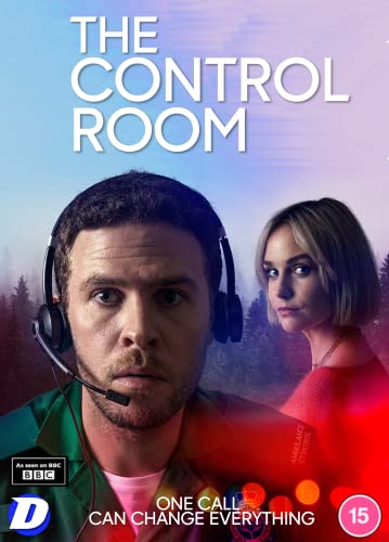 DVD cover for "The Control Room" featuring two concerned people.