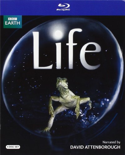 "Blu-ray case cover featuring a frog inside a glass orb against a starry background."