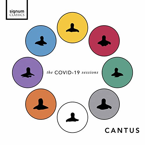 CD cover with colorful circles depicting silhouetted figures.