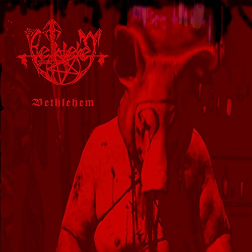 CD cover with a pig's head in red tones and band logo.