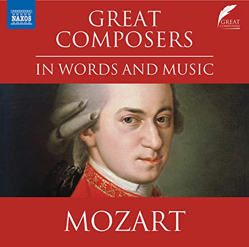 CD cover featuring a portrait of composer Wolfgang Amadeus Mozart.