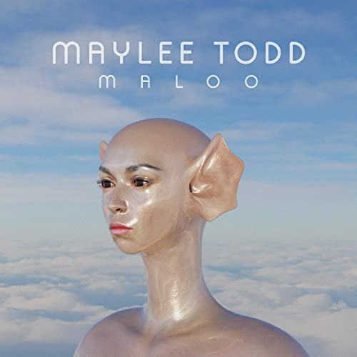 Album cover featuring a portrait of Maylee Todd against a cloudy sky.