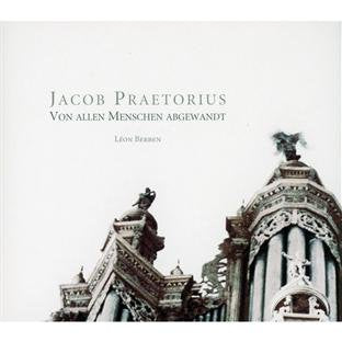 "CD cover featuring ornate church architecture with statues, on a white background."