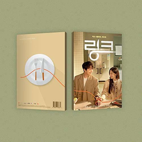 CD case for “Love, Kill Link” with couple and cutlery imagery.