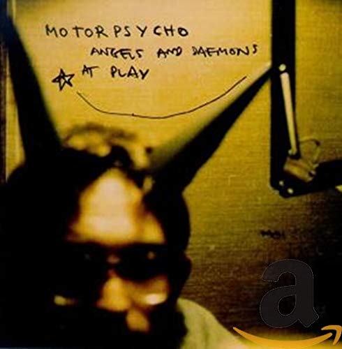 CD cover for Motorpsycho’s “Angels And Daemons At Play” with handwritten text.