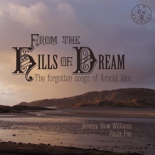 CD cover showing a landscape of hills and a beach under a cloudy sky.