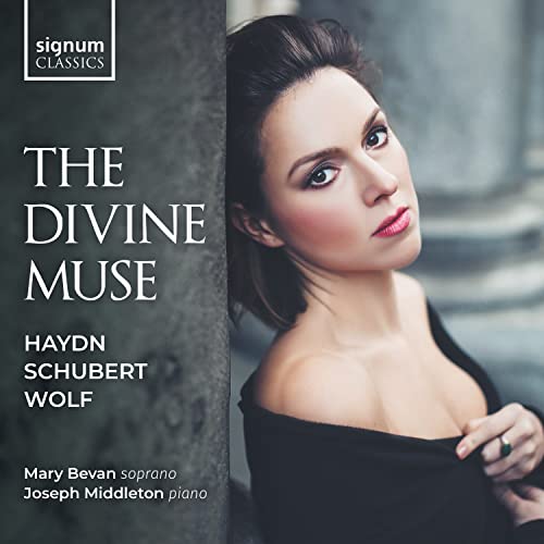 CD cover featuring portrait of soprano Mary Bevan, with text details.