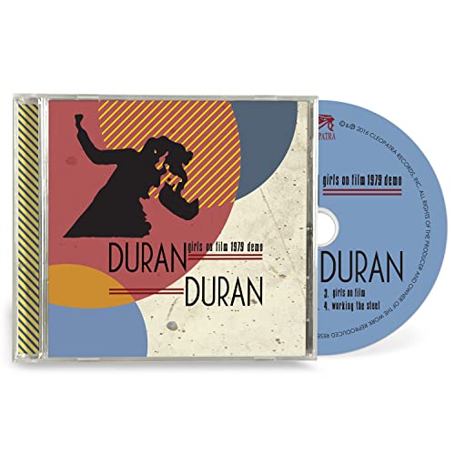Duran Duran āGirls On Filmā 1979 demo CD with abstract cover art.