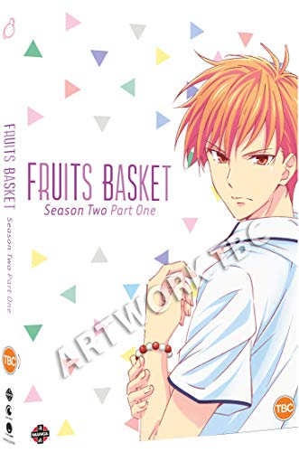 "Fruits Basket Season 2 Part 1 DVD case featuring anime character with orange hair."