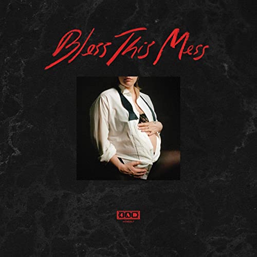 Album cover for U.S. Girls’ “Bless This Mess” featuring a pregnant person.