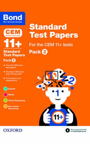 Bond 11+: CEM Standard Test Papers: Pack 2