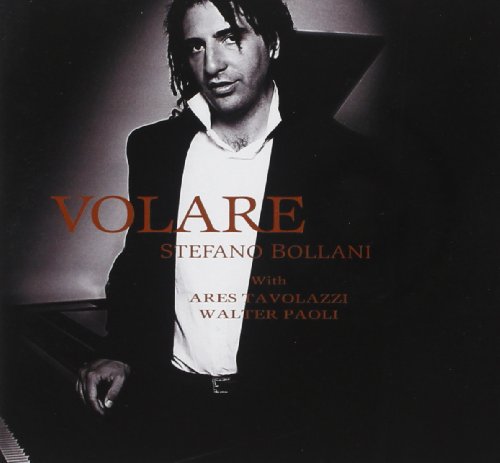Stefano Bollani album cover, "Volare," featuring a portrait of the pianist.