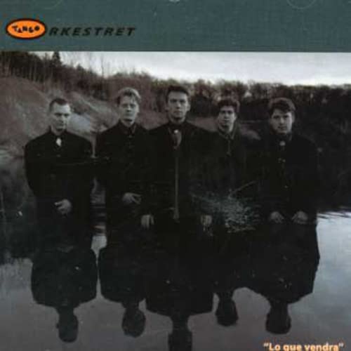 CD cover featuring five men in dark suits, reflected in water.