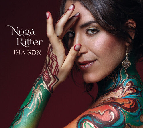 CD cover for Noga Ritter’s “IMA” featuring a woman with body art.
