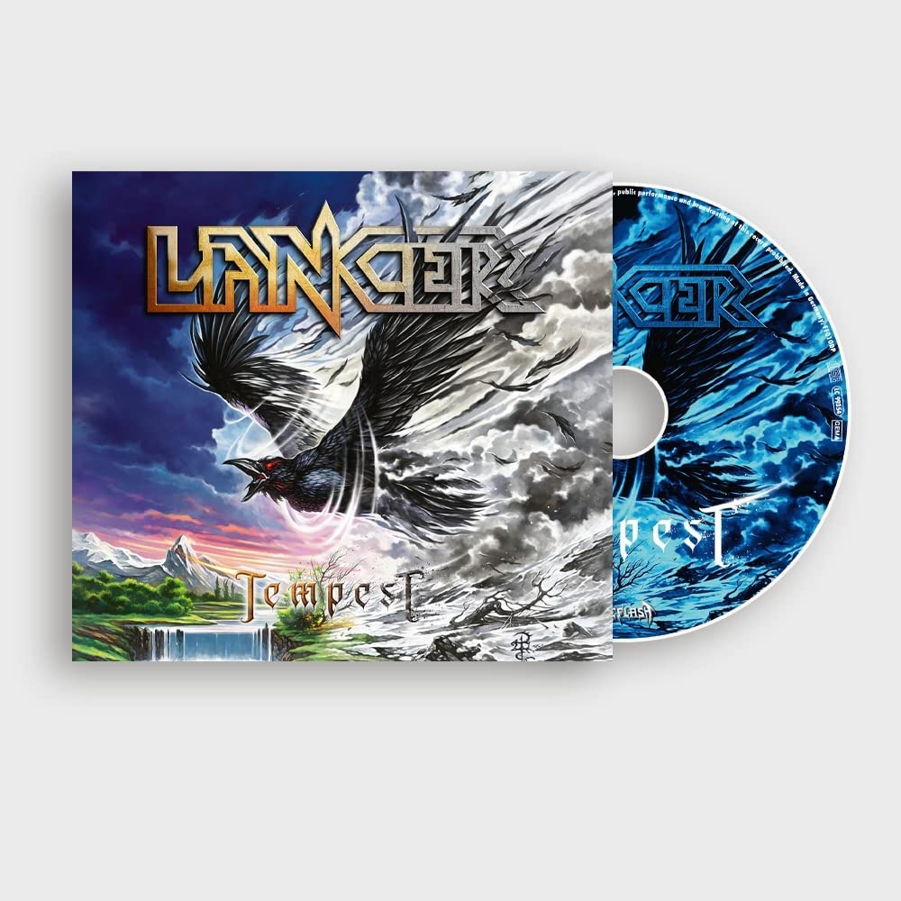Lancer Tempest CD case with a bird and landscape cover art.