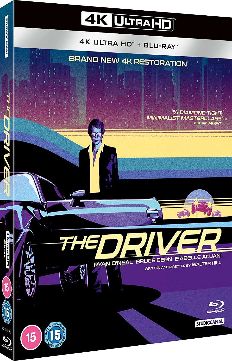 A Blu-ray disc in a case with the title and product information displayed prominently.