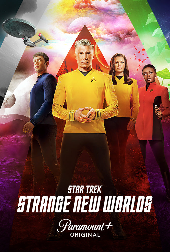 Star Trek: Strange New Worlds Season 2 Blu-ray steelbook cover art.