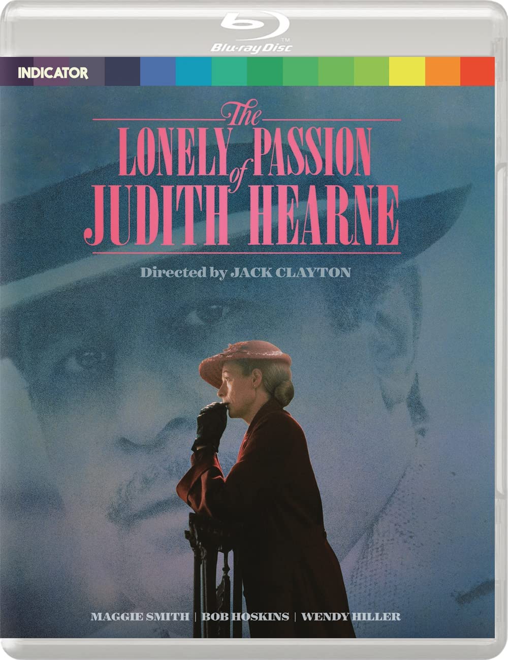 Blu-ray cover for "The Lonely Passion of Judith Hearne" featuring Maggie Smith.