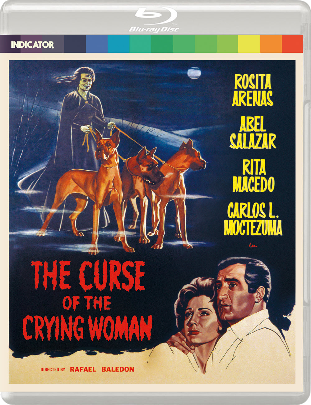 Blu-ray cover for "The Curse of the Crying Woman" with film imagery.