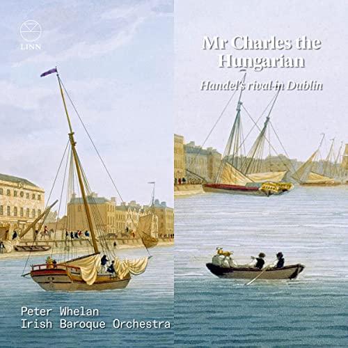CD cover: sailboats on water, text reading "Mr Charles the Hungarian" and "Peter Whelan".