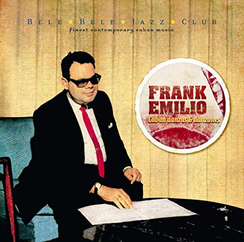 CD cover featuring Frank Emilio, a musician with sheet music.